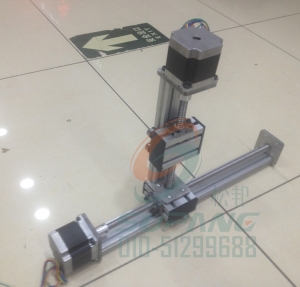 XY兩維滾珠導軌滑臺 直線導軌 42步進電機