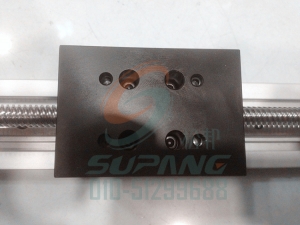 42滾珠絲桿帶線軌導(dǎo)軌滑臺/帶線軌導(dǎo)軌滑動模塊有效行程100mm